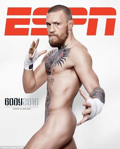 Макгрегор снялся голым для ESPN "Body Issue" 2016